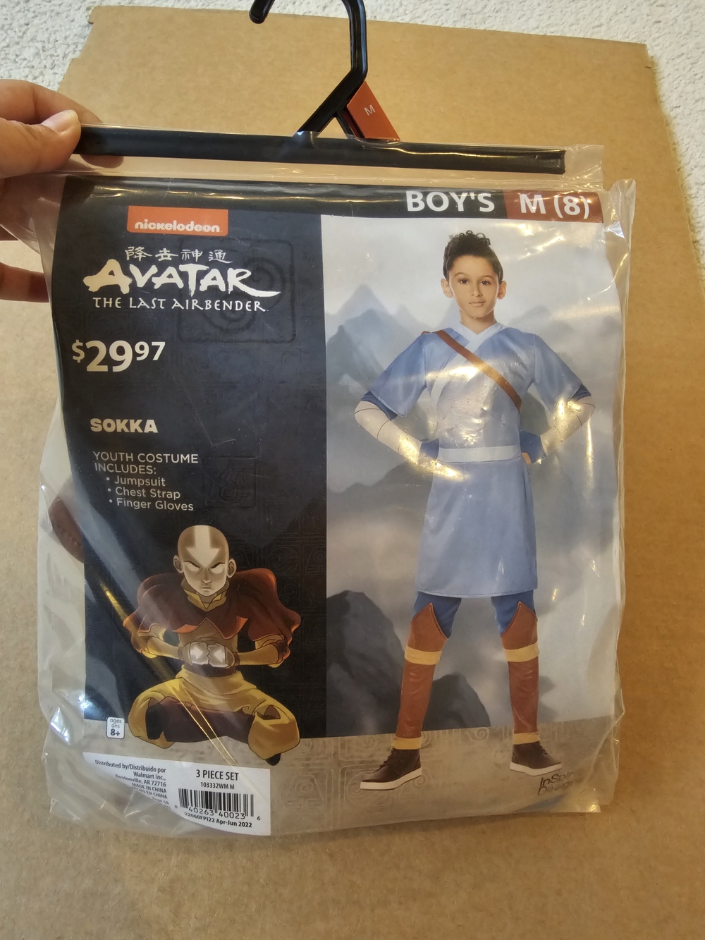 Avatar The Last Airbender Boys Costume Size M (8)